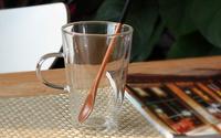 Vente en gros de tasses à café en verre borosilicate à double paroi de 250 ml/350 ml, ensemble de tasses à thé au design moderne avec poignée