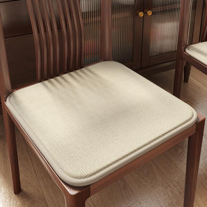 Cojín de asiento de espuma viscoelástica, almohadilla cuadrada de esponja gruesa para silla de comedor, mesa de té, sillón - Product Image 1