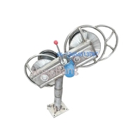 Moteur hydraulique Double tambours treuil marin transporteur de filet hydraulique remorque en fonte de bateau hydraulique transporteur de filet de pêche hydraulique