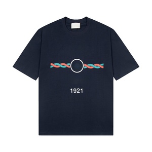 Camiseta de Manga Corta Gucci 2026, Informal, 100% Algodón, Estilo Vintage, Deportiva, para Correr, Verano, para Hombre - Product Image 5