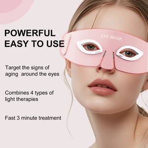 LED Eye Mask <b>Red</b> <b>Light</b> <b>Therapy</b> to Boost Collagen Reduce Under-Eye Bags Heated Dry Eye Mask - Product Image 5
