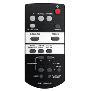 Fsr73 zp80760 thay thế từ xa cho yamaha Thanh âm thanh điều ATS-1050 từ xa ATS-1050-R YAS-105 ATS-1050BL SRT-700 ats1050 ats1050r yas105 - Product Image 1