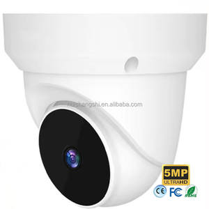 كاميرا مراقبة ذكية V380 Pro 5 ميجابكسل لاسلكية بتقنية WiFi للمنزل، كاميرا برجية للرؤية الليلية تثبت في السقف الداخلي، مع صوت ثنائي الاتجاه وكاميرا مراقبة قبة CCTV - Product Image 1