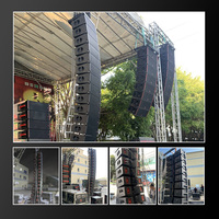 Max-212 Line array dual 12 woofer, audio Profesional de tres vías, pasivo, espectáculo al aire libre en interiores, sistema de sonido, equipo de dj, amplificador