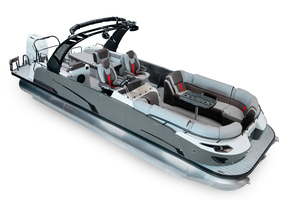 2025 Customized Luxury Aluminum Hull Sport <b>Yacht</b> New Design Tritoon Pontoon Boat Console Engine Boat - Product Image 6
