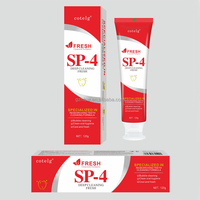 Vente en gros de dentifrice blanchissant Cotelg 120g SP 6, style doux, nettoyage en douceur, haleine fraîche et élimination quotidienne des taches, sourire sain et éclatant
