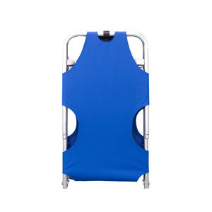 Camilla Plegable de Aleación de Aluminio con Respaldo Ajustable, Tela Oxford, con Ruedas para Traslado de Pacientes - Product Image 5