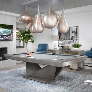 โต๊ะพูลหนังแท้สีดำสไตล์อเมริกัน สำหรับเล่นแปดลูกและเก้าลูก ใช้ในบ้าน คุณภาพมาตรฐาน ผลิตในจีน - Product Image 4