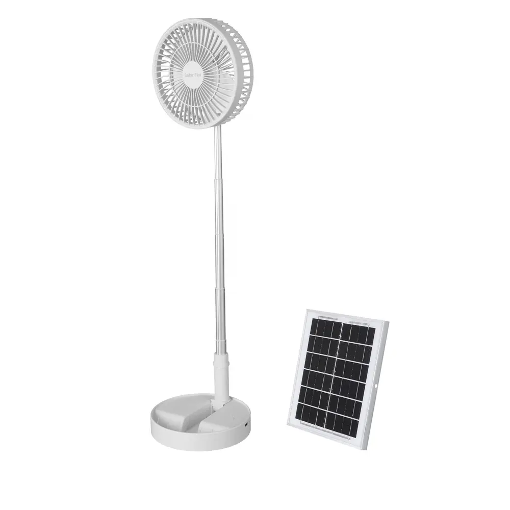 Telescope fan with the solar board for outdoor camping and picnic