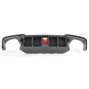 New Car Rear Bumper <b>Diffuser</b> Lip Chin Body Kits W/ <b>Led</b> Brake <b>Light</b> for BMW F10 528i 530i M Sport 2010-2016 Rear Bumper Spoiler - Product Image 2
