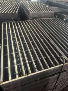 Grille de drainage de sol en acier au carbone galvanisé, maille perforée, tissage simple, grillage soudé, protection de gouttière, produits en métal fer - Product Image 2