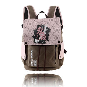 Mochilas Escolares de Anime en Oferta: Goku, Fairy Tail, <span class=keywords><strong>Shingeki</strong></span> <span class=keywords><strong>No</strong></span> <span class=keywords><strong>Kyojin</strong></span>, Tokyo Ghoul, Demon Slayer, Totoro, Luffy, Chopper, para Mujeres y Niños - Product Image 2