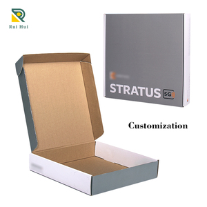 Petites boîtes d'expédition en <span class=keywords><strong>carton</strong></span> ondulé pour <span class=keywords><strong>Amazon</strong></span> Small Electrics Design gratuit avec stratification mate Dossiers à insertion automatique - Product Image 6