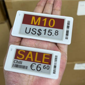 Etiqueta Electrónica de Precio Digital con Pantalla E Ink de 2.13 <span class=keywords><strong>Pulgadas</strong></span>, 2.4g Ble Api, Kit de Demostración Eink Epaper Epd Eas Esl, Lector Electrónico de Etiquetas NFC - Product Image 1