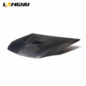 Langyu xe Facelift bộ phận cơ thể động cơ Bìa hoods sợi carbon một phong cách nắp ca-pô phía trước cho Mitsubishi Lancer <span class=keywords><strong>CS3</strong></span> động cơ mui xe - Product Image 4