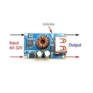 OKY3502-5-2 High Efficiency QC3.0 Fast Charging Board Automotive Buck <b>Converter</b> <b>12V</b> 24V <b>to</b> 3V <b>5V</b> - Product Image 3
