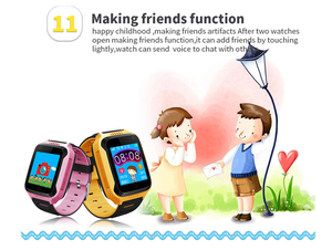 Reloj inteligente GPS para niños, resistente al agua IP67, botón SOS, monitor de sueño, termómetro, cronógrafo, GSM, función de respuesta a llamadas, modelo con cámara. - Product Image 2