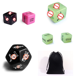 SM Juego de Dados Sexuales Transfronterizos de 6 Piezas, Modelo G210 6 en 1, Combinación para Parejas Adultas, Juguete Sexual de Entretenimiento Mixto con Posiciones en Inglés - Product Image 3