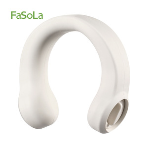 FaSoLa Neck Pillow U-Shaped Heating Support Pink Battery Powered Winter Warmth - Product Image 5