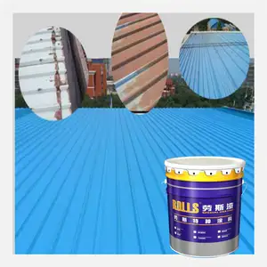 Newly Upgraded Economical Roof Color Steel Tile Anti Rust Paint