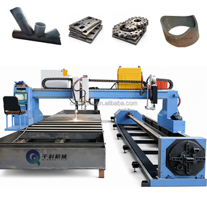 Machine de <span class=keywords><strong>découpe</strong></span> <span class=keywords><strong>plasma</strong></span> CNC de type portique 3000*6000 pour la <span class=keywords><strong>découpe</strong></span> intégrée de tuyaux et de tôles, destinée au traitement des structures en acier - Product Image 1