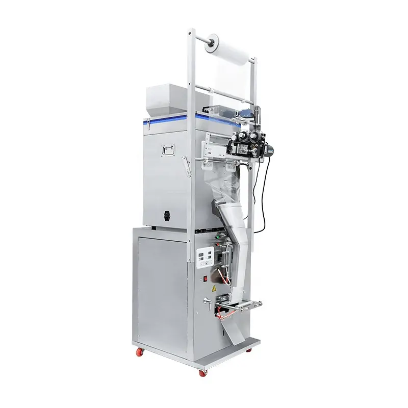 Stickstoff-Gas-Spülmaschine mit Tinte Coding-Beutel-Beutelverschluss-Verpackungsmaschine für Cashewnuss und Macadamia-Nuss