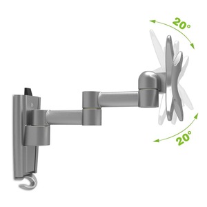 Aluminum Alloy <strong>32</strong> <strong>Inch</strong> <strong>TV</strong> <strong>Wall</strong> Mount Retractable Arm <strong>Bracket</strong> <strong>for</strong> Vesa 100x100 - Product Image 1