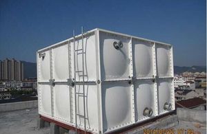 Grande 100 m3 uso agricolo fabbrica intera vendita serbatoio dell'<span class=keywords><strong>acqua</strong></span> GRP modello FRP GRP serbatoi d'<span class=keywords><strong>acqua</strong></span> - Product Image 4