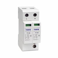 TYCOTIU TY-40 320 3P T2 Type 2 40ka Imax 3 pôles SPD MOV Classe II Classe C Équipement électronique