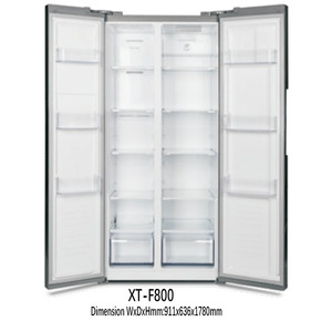 Electrodoméstico de Cocina, Refrigeradores con Puerta Francesa, Refrigerador y Congelador para el Hogar, 110v 220v, Refrigeradores de Dos Puertas, Integrados, Xt-f800 - Product Image 4