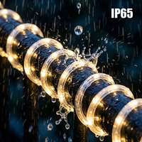 Luces Solares LED para Jardín, Patio y Eventos Decorativas con Celdas Solares de Polisilicio