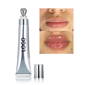 Voluminizador de Labios al por Mayor con Ácido Hialurónico, Brillo Labial Plateado, Marca Privada - Product Image 1