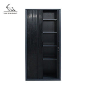 עיצוב מודרני דלת תריס גלילה ארון תיקים מפלדה עם משרד מדף בשימוש/ דלת טמבור ארון אחסון - Product Image 4