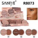 Palette de correcteurs Saniye R8073 à base de pigments, pour tous types de peau, maquillage féminin, correcteur de visage - Product Image 1