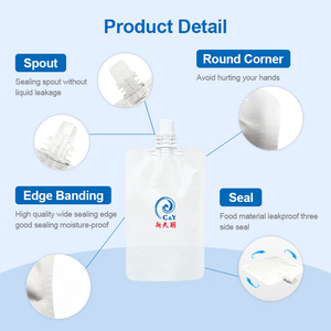 Buste Personalizzate Colorate per Cosmetici con Beccuccio, Sacchetti in Plastica per Rossetti con Pennello - Product Image 6