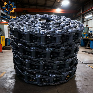 חלקי מרכב תחתון לדחפור D6R D6H <span class=keywords><strong>D6T</strong></span>, שרשרת 45 חוליות איכותית, מחיר מפעל, קבוצת שרשרת זחל - Product Image 5