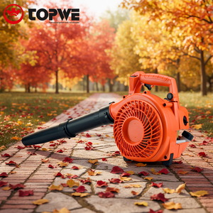 Topwe เครื่องเป่าลม26cc 750W, เครื่องเป่าใบไม้แบบมือถือสำหรับสวนด้วยความเร็วลม70เมตร/วินาที/95เมตร/วินาที - Product Image 1