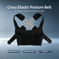 Correcteur de posture pour hommes et femmes, redresseur de dos réglable, soutien respirant pour le haut du dos OEM ODM