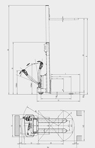 ML15-N Stacker 1.5 Battery Pallet - Product Image 5