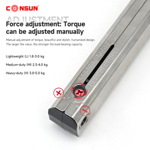 Herrajes para Muebles Consun, Bisagra de Elevación con Cierre Suave, Soporte para Estantes Flotantes, Conector para Estantes, Pasadores para Gabinetes - Product Image 4