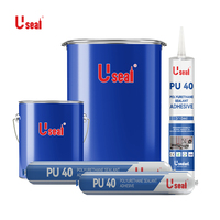 Consultant adhésif pour joint de durcissement à l'humidité meilleur ligne de production de plastique polyuréthane 360g 300ml mastic PU 40 pour tôle automobile