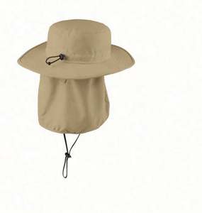Chapeau de soleil en maille UPF50+ à large bord, idéal pour la pêche, casquette de sport de haute qualité avec protection de nuque brodée, unisexe, idéal pour la maison et l'extérieur - Product Image 3