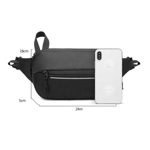 Custom Men Waist Bag <b>Chest</b> Bags Simple Single Shoulder Sports Multi Functional <b>Expandable</b> Messenger Bag - Product Image 5