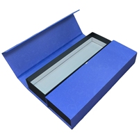 Boîte élégante à double compartiment et double porte avec un design luxueux pour l'emballage de montres, boîte cadeau haut de gamme à deux emplacements