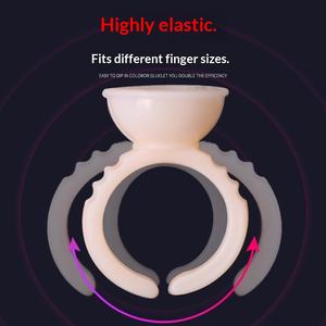 Anillo de Silicona para <span class=keywords><strong>Tatuajes</strong></span> Semipermanentes, Desechable, Suave y Elástico, para Cejas, Ojos y Labios, Herramientas y Suministros para <span class=keywords><strong>Tatuajes</strong></span>, Comercio Transfronterizo - Product Image 2