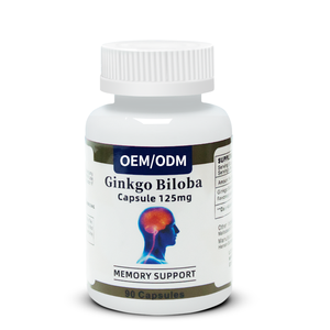 Fábrica Private label Memória Suporte <span class=keywords><strong>Ginko</strong></span> <span class=keywords><strong>Biloba</strong></span> Cápsulas Suporta Cérebro - Product Image 1