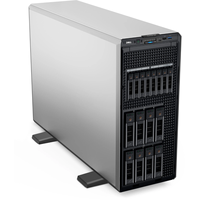 좋은 할인 Dells DDR5 4800 RAM 64GB 메모리 제온 프로세서 SSD 및 HDD 하드 드라이브가있는 PowerEdge T560 타워 서버