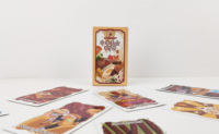 Cartes de tarot personnalisées Thriwa avec impression de motifs alimentaires, jeux de tarot en gros, cartes de tarot