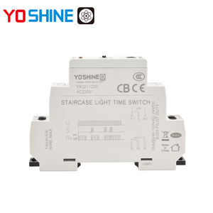 Таймер-выключатель Yoshine AC110V/AC220V 10A/16A SPDT герметичный миниатюрный для лестничных светильников - Product Image 1