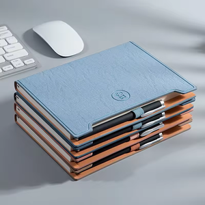 Cuaderno diario personalizado A5 B5 de <span class=keywords><strong>tapa</strong></span> <span class=keywords><strong>dura</strong></span> de cuero PU corporativo personalizado - Product Image 3